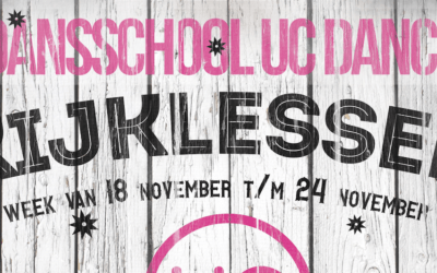 18 november t/m 24 november – Kijklessen op alle locaties