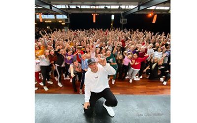 Docenten UC Dance dansten met Matt Steffanina