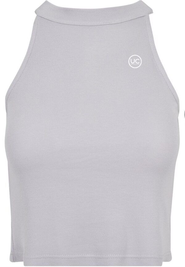 Dames Rib Turtleneck Cropped Top - Afbeelding 2