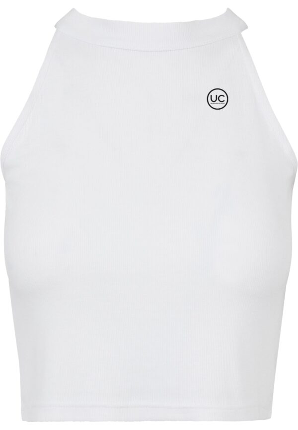 Dames Rib Turtleneck Cropped Top - Afbeelding 3