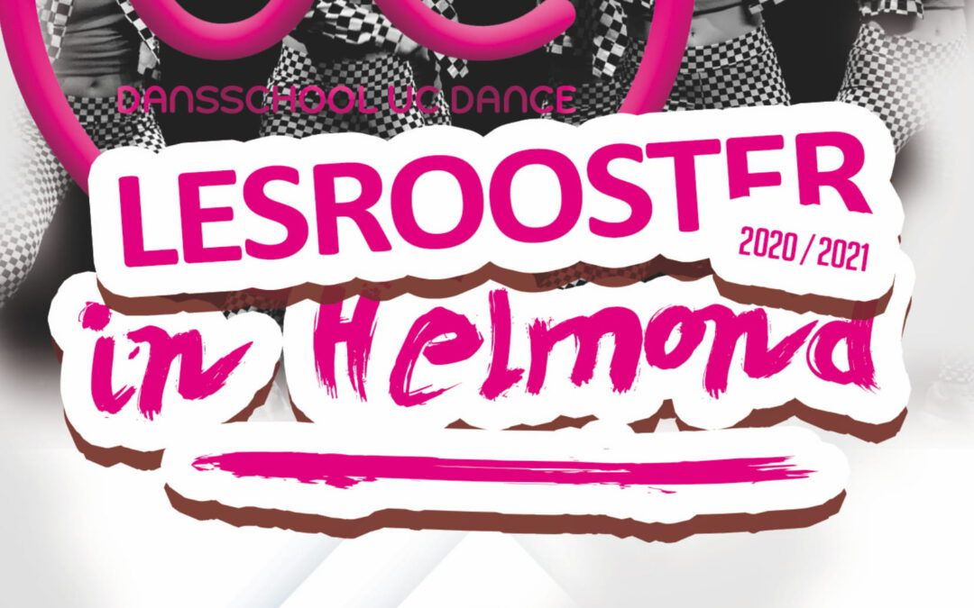 Lesrooster Helmond periode 4 t/m 18 november 2020