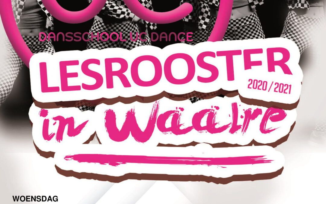 Lesrooster Waalre periode 4 t/m 18 november 2020