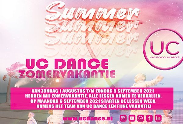 UC Zomervakantie 2021