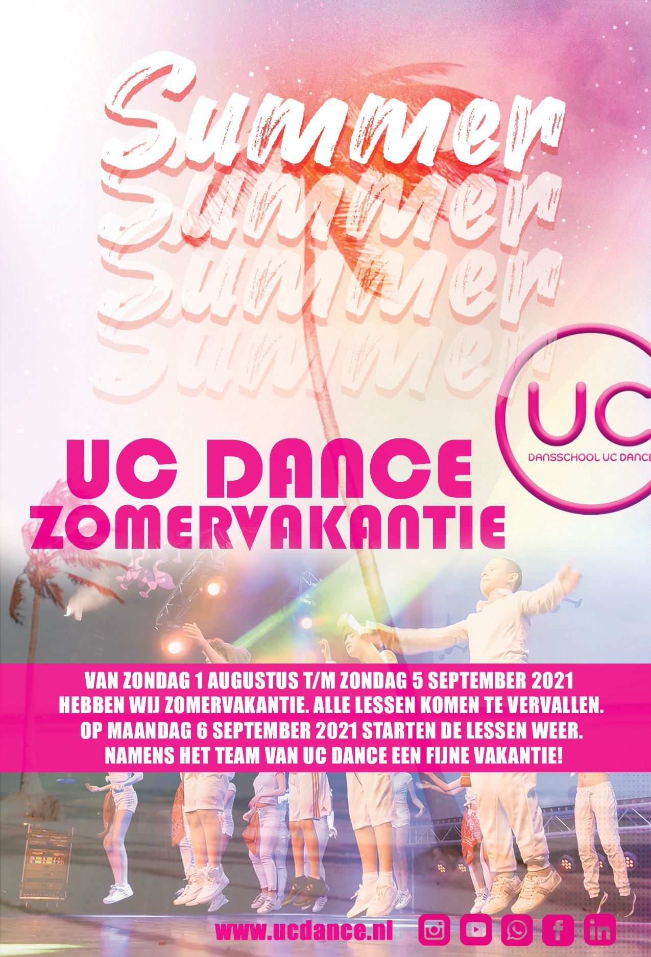 Zomervakantie 2021 UC Dance