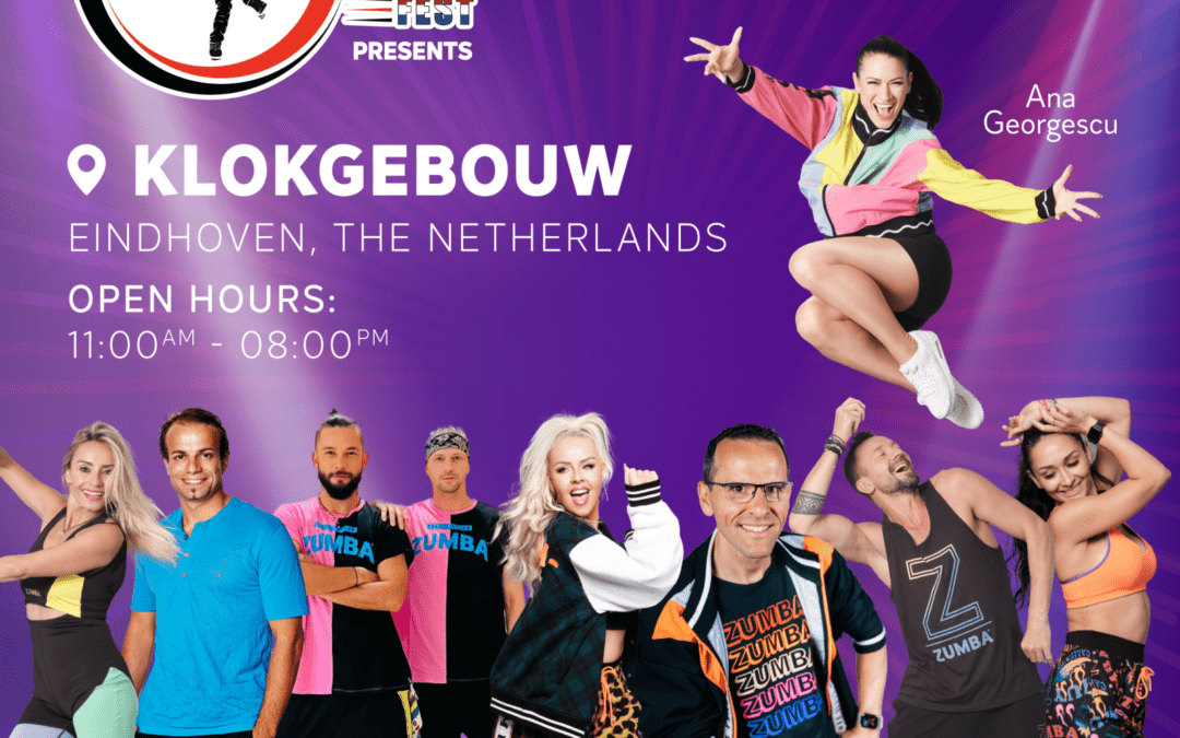 UC Zumba Team bij het “Zumba Fest” in Eindhoven