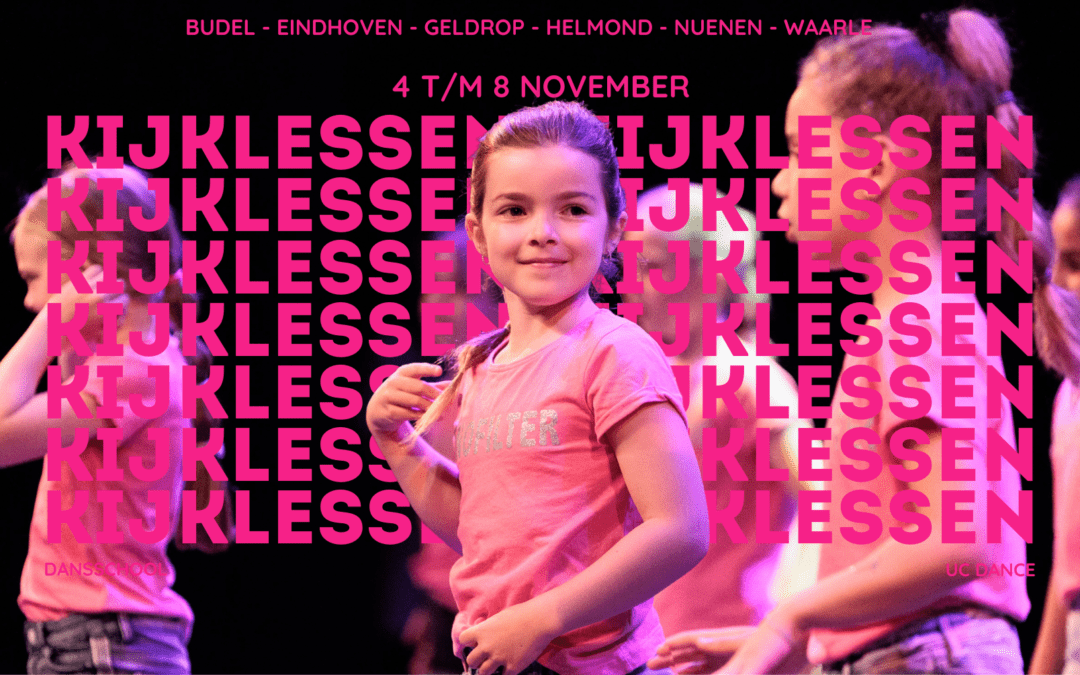 UC Kijklessen week 4 t/m 8 november 2024