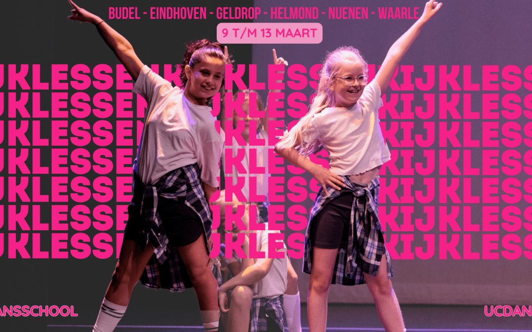 KIJKLESSEN 9 t/m 13 maart 2026